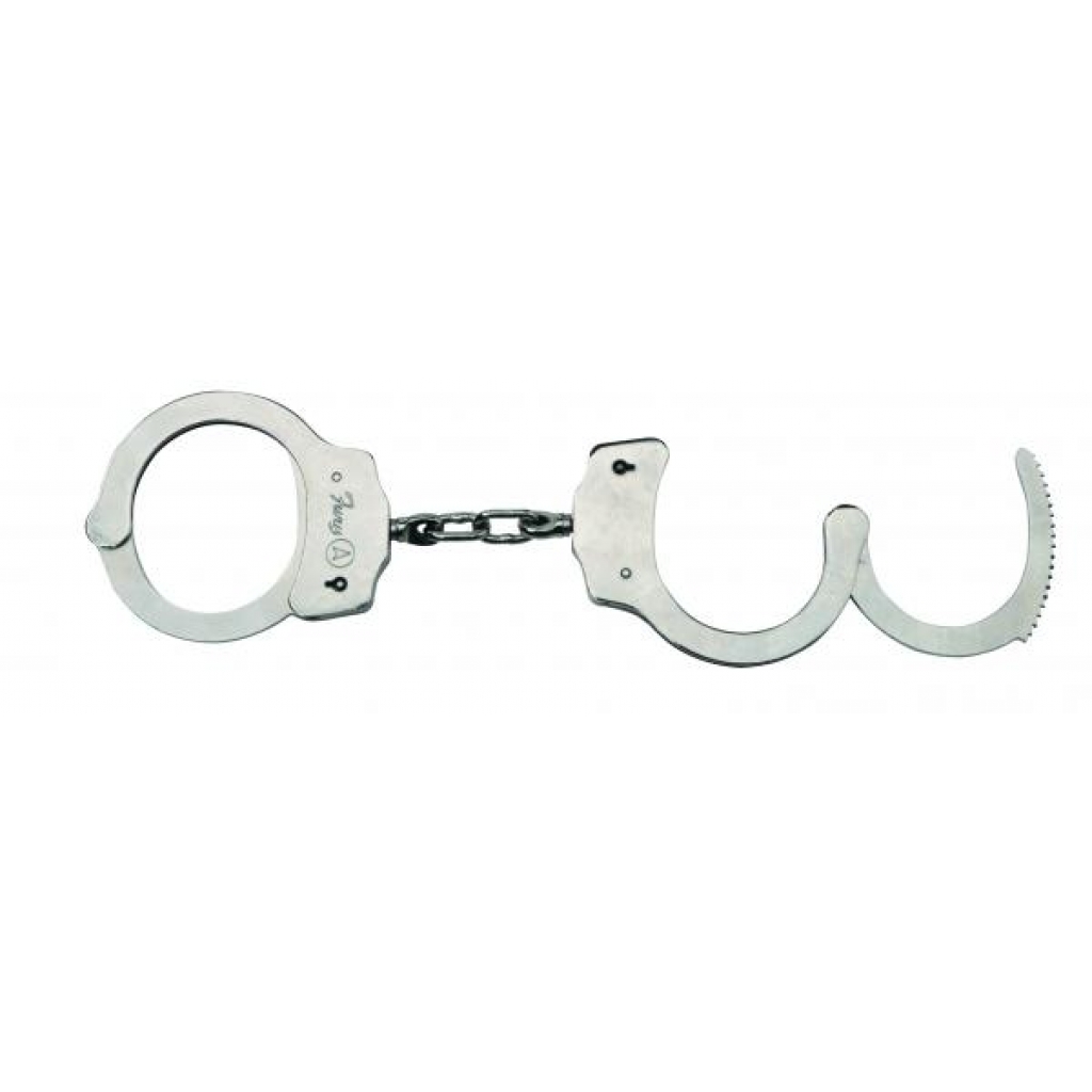 Nickel Coated Steel Handcuffs Double Locking  - Spartacus