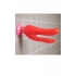 Waterproof Wall Bangers Double Penetrator - Pink Suction Cup