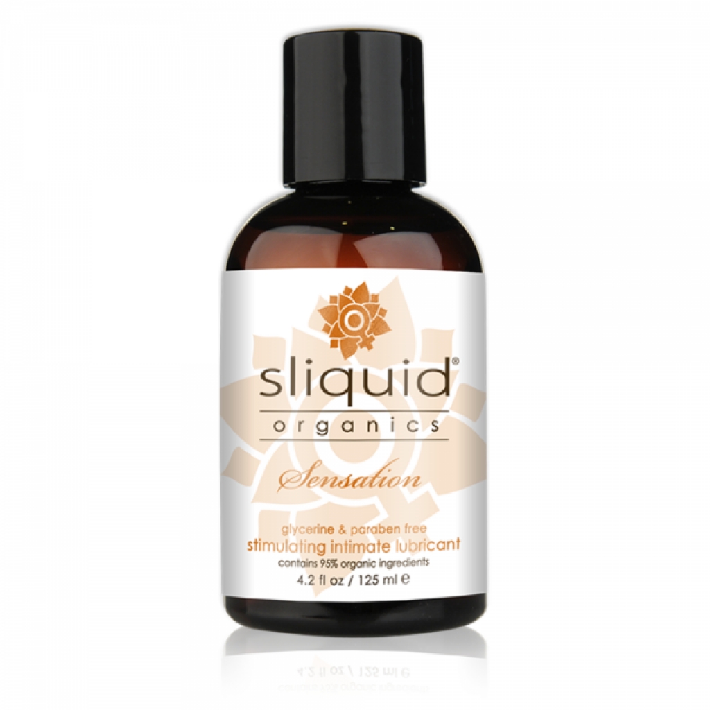 Sliquid Organics Sensation Warming Lubricant 4.2oz - Sliquid