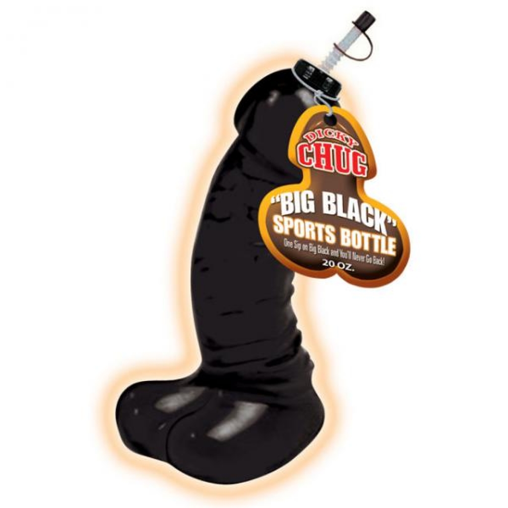 Jumbo Dicky Sports Bottle (black) - Hott Products