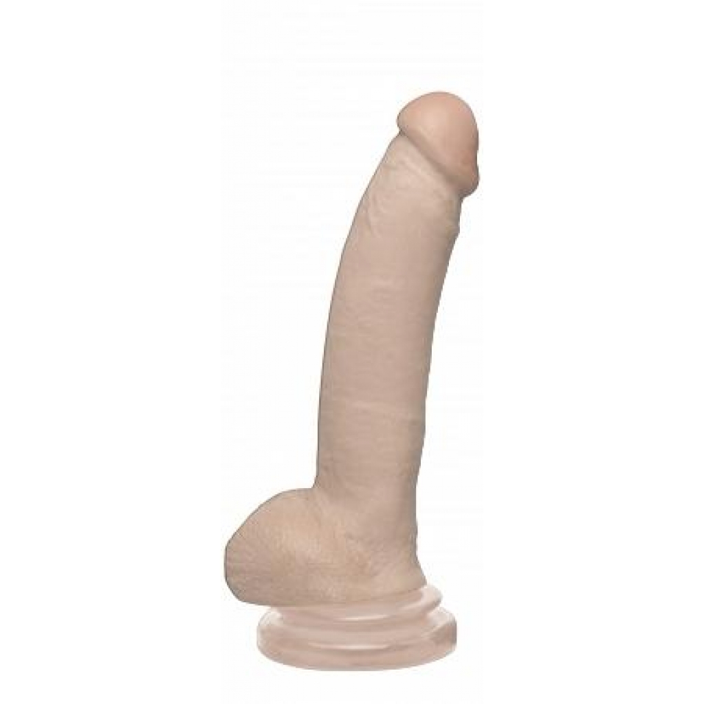 Basix Rubber Works 9 inches Dong with Suction Cup Beige - Pipedream