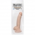 Basix Rubber Works 9 inches Dong with Suction Cup Beige - Pipedream