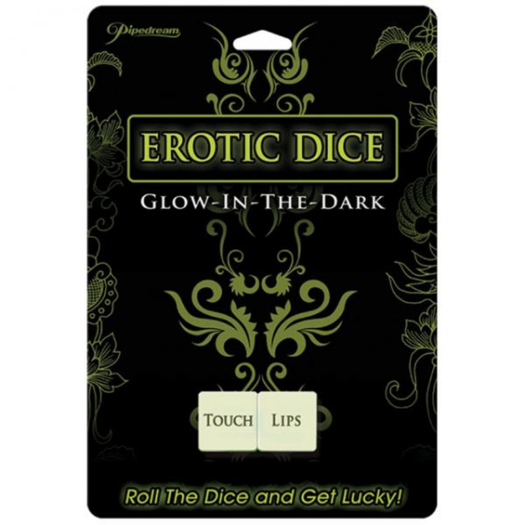 Glow-in-the-Dark Erotic Dice for Fun Play