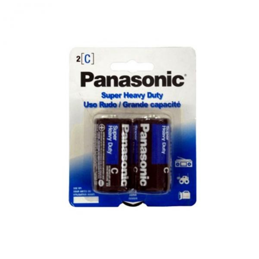 Panasonic C-2 Super Heavy Duty Batteries - Panasonic