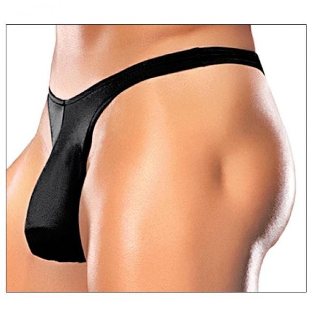 Male Power Bong Thong Underwear Black L/XL - Male Power