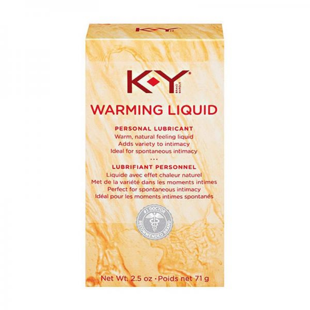 K-y Warming Liquid 2.5oz - Paradise Marketing