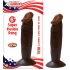 All American Whopper 6 Inch Dong - Brown