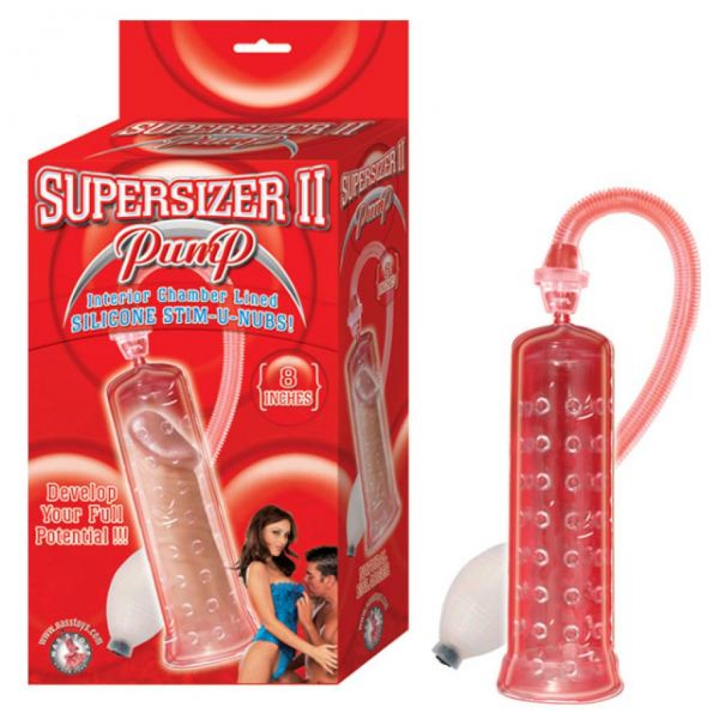 Supersizer Ii Pump (clear) - Nasstoys