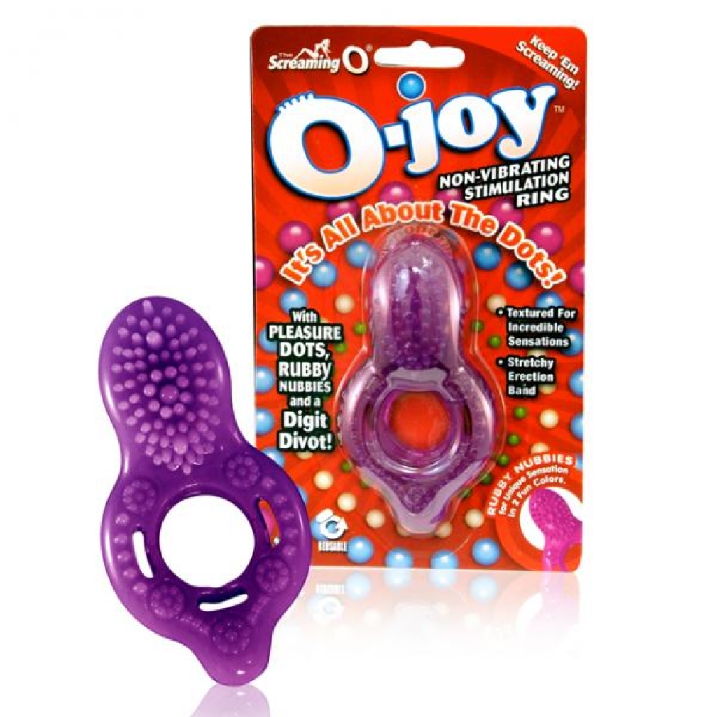 Screaming O O Joy Cock Ring Purple - Screaming O