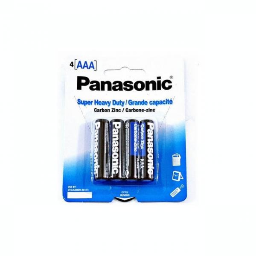 Panasonic AAA Batteries 4 Pack - Panasonic