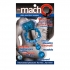 Macho Ultra Erection Keeper Vibrating Cock Ring - Blue