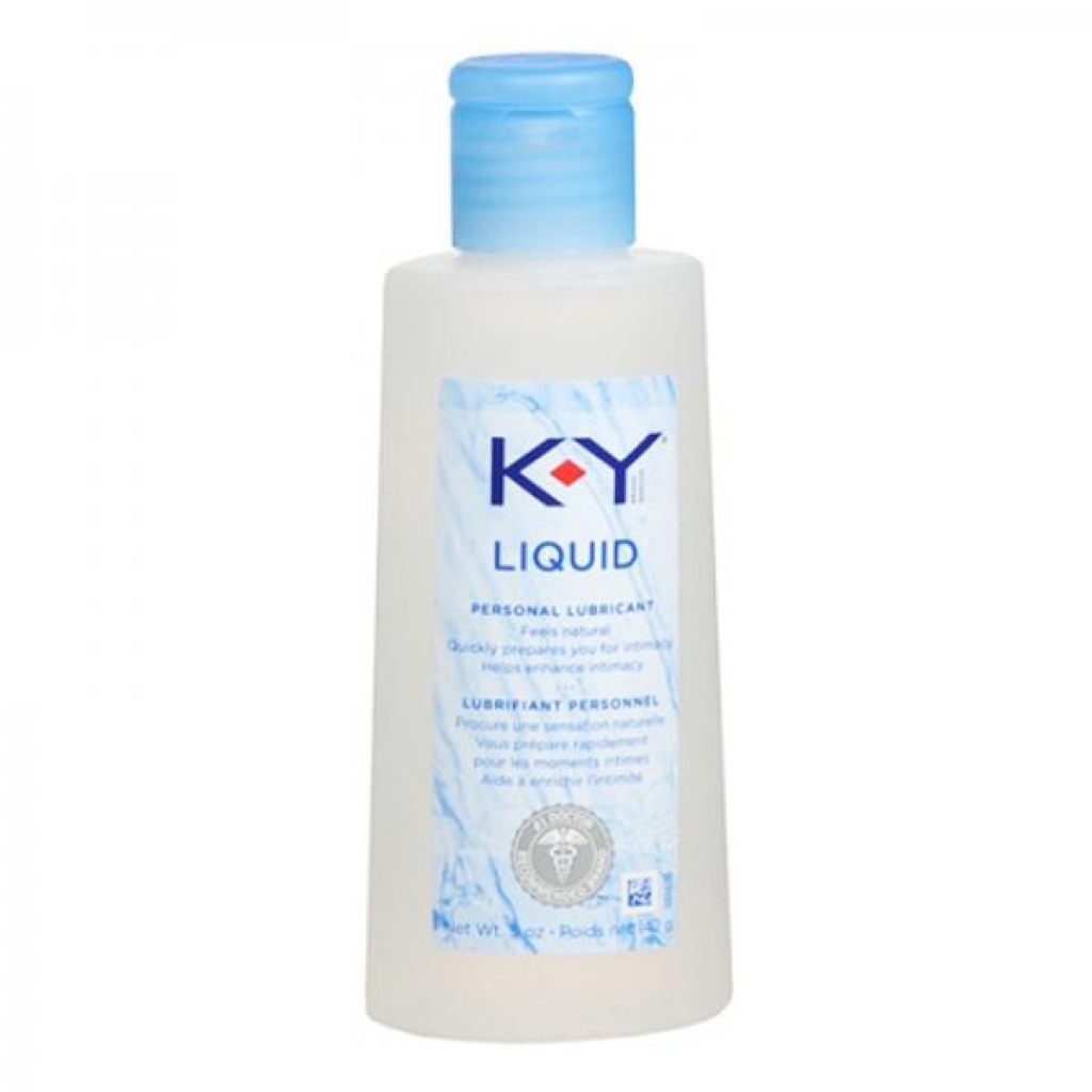 K-y Natural Feeling Liquid - 5oz. Water Based Lubricant