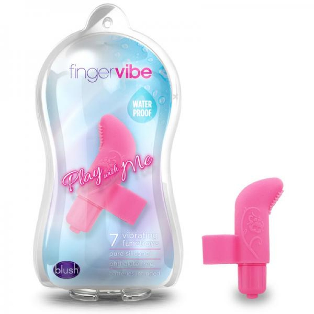 Blush Silicone Finger Vibe (pink) - Blush