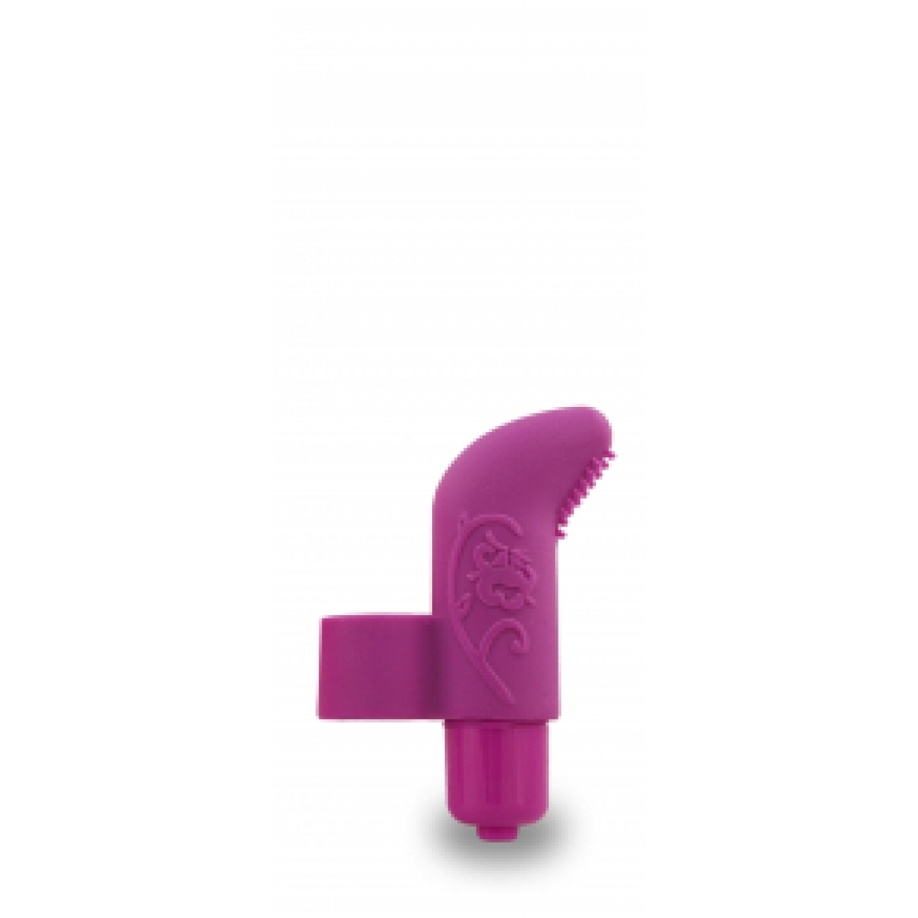 Blush Silicone Finger Vibe - Lavender