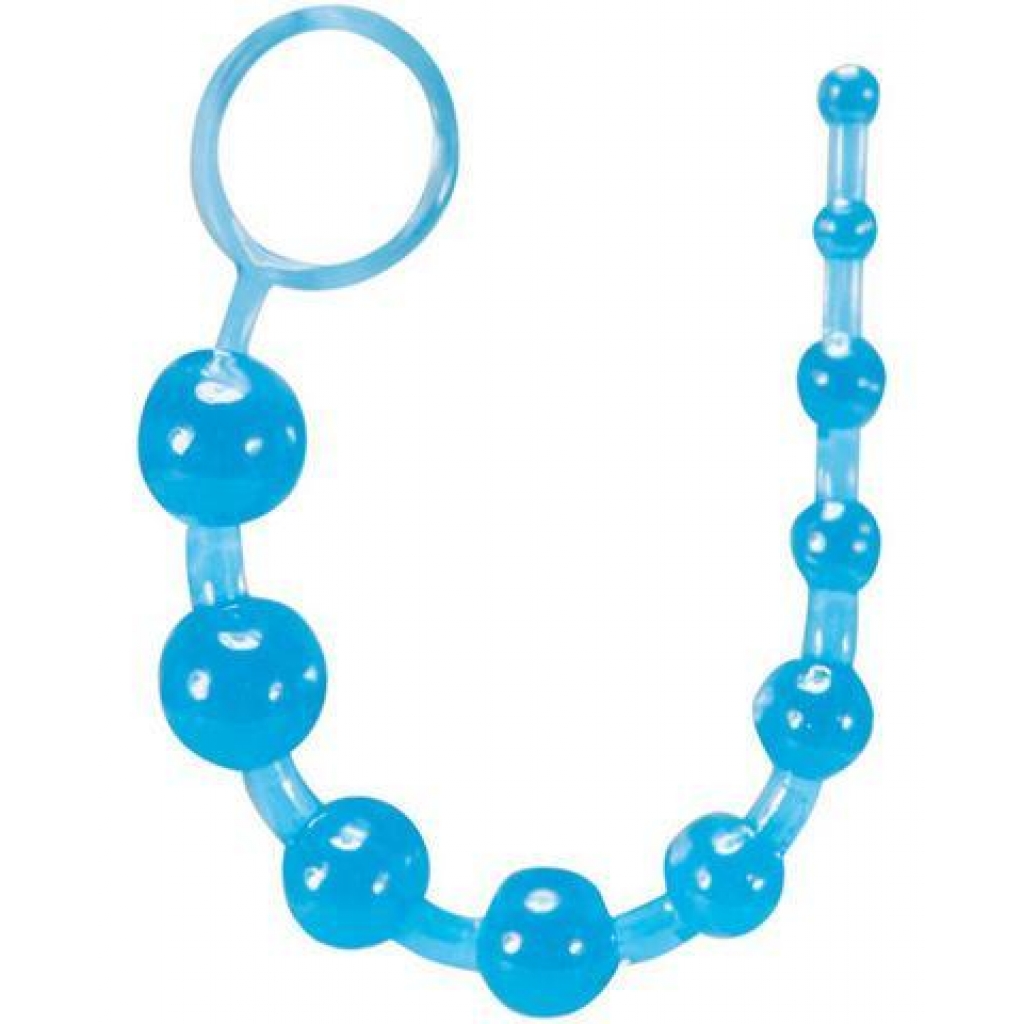 Basic Anal Beads - Blue - Blush