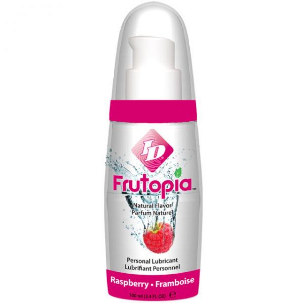 Id Frutopia Raspberry Flavored Lubricant 3.4 Fl Oz - Id Lubricants