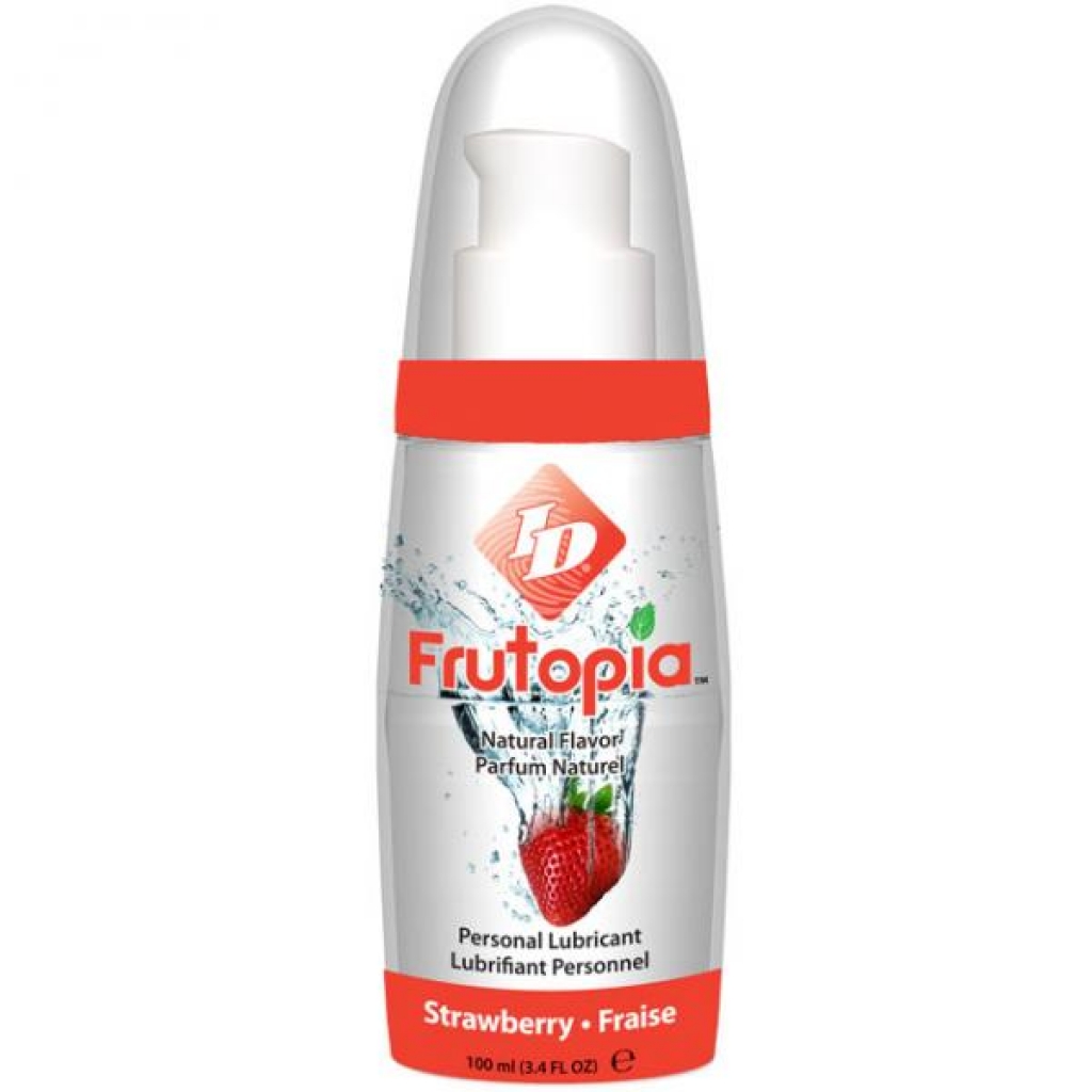 Id Frutopia Strawberry Flavored Lubricant 3.4 Fl Oz - Id Lubricants