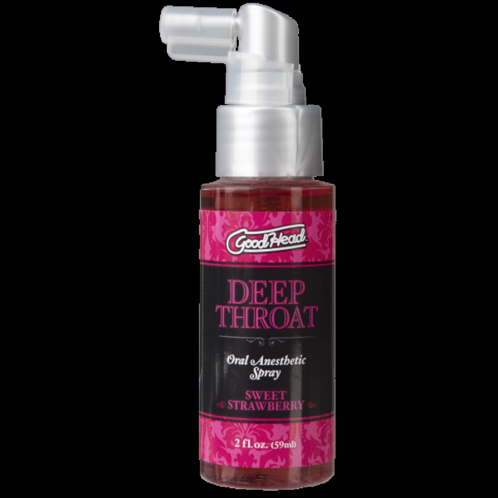 Goodhead Deep Throat Spray Sweet Strawberry 2oz