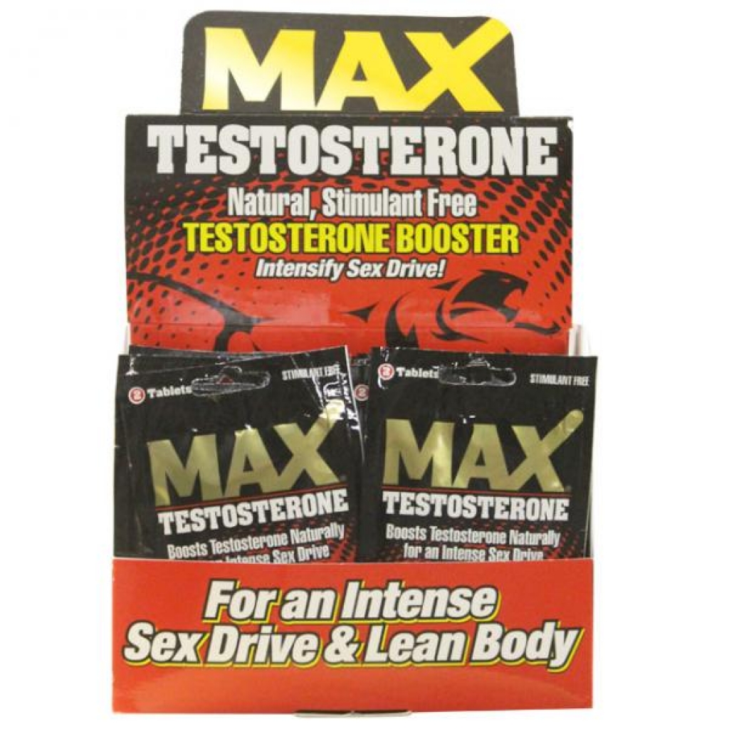 Maxtestosterone 2 Pack (24 Per Display) - M.d. Science Lab