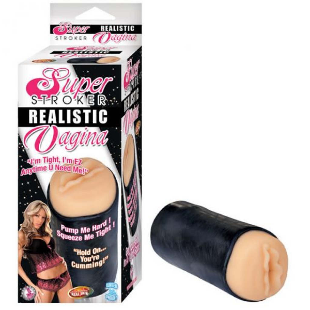 Super Stroker Realistic Vagina - Flesh