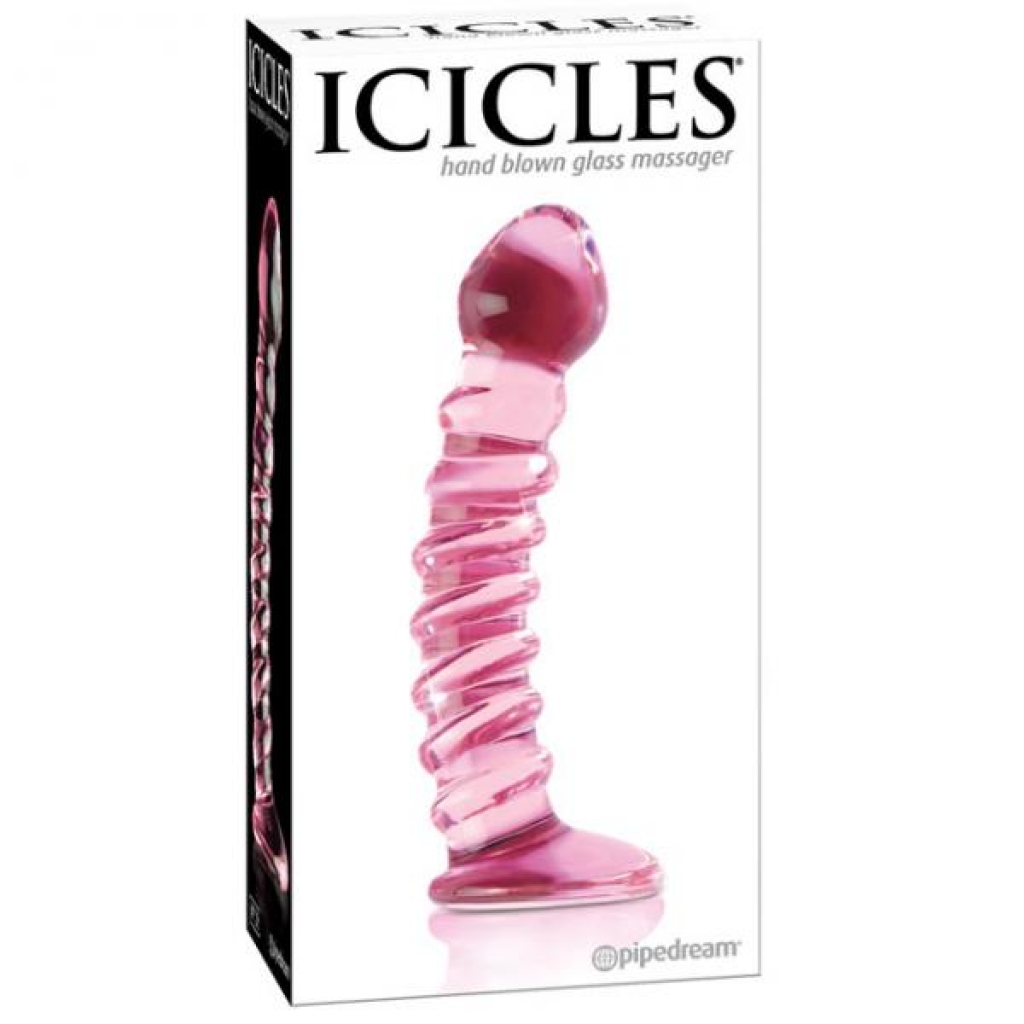 Icicles No. 28 Handcrafted Glass Massager