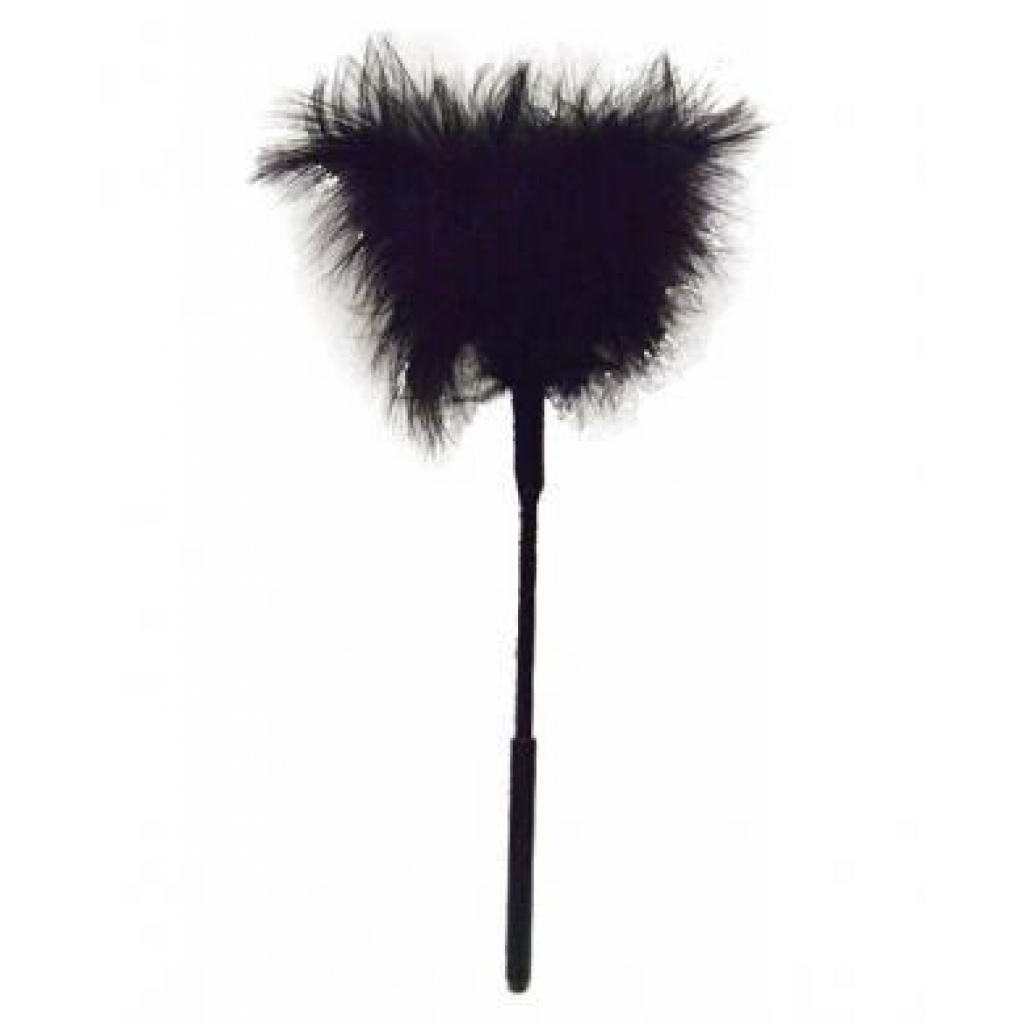 Sex & Mischief Feather Tickler Black - Sportsheets