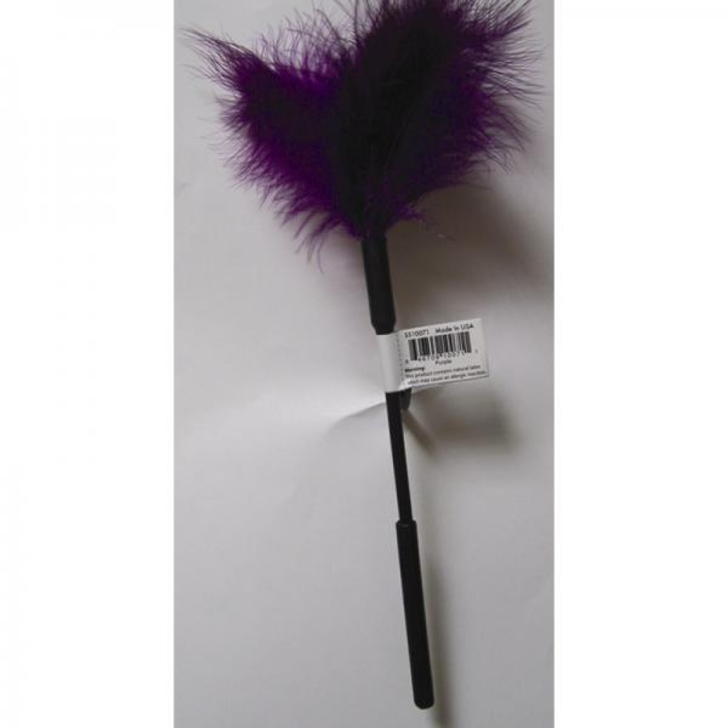 S&M Feather Tickler - Soft Purple Accessory