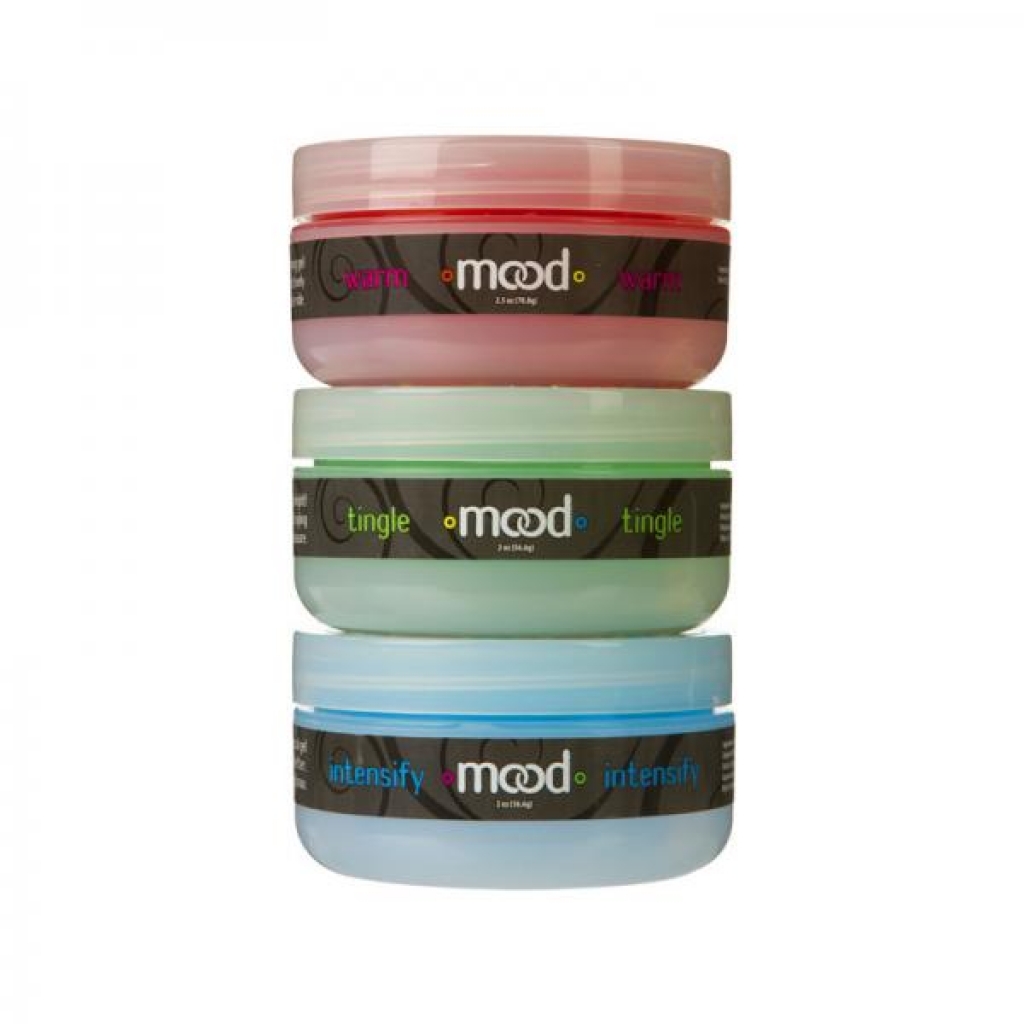 Mood Arousal Gels - 3 Pack with Tingle, Warm, and Intensify