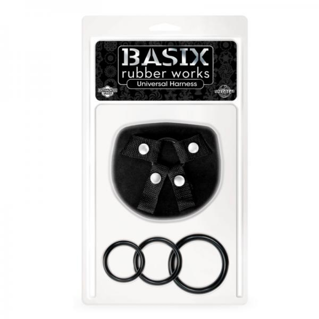 Basix Rubber Works - Universal Harness - One Size Fits Most - Pipedream