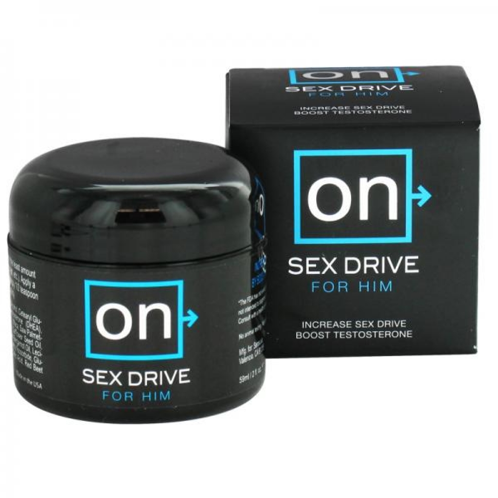 On Sex Drive For Him Testosterone Booster 2 Fl Oz - Sensuva