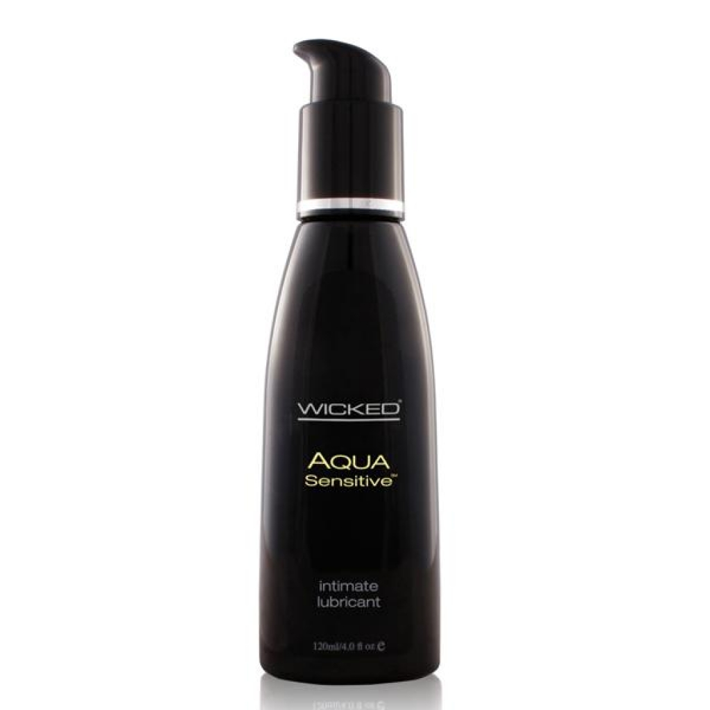 Wicked Aqua Sensitive Lubricant 4oz. - Wicked