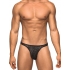 Bong Thong Stretch Lace Black Small/Medium - Male Power