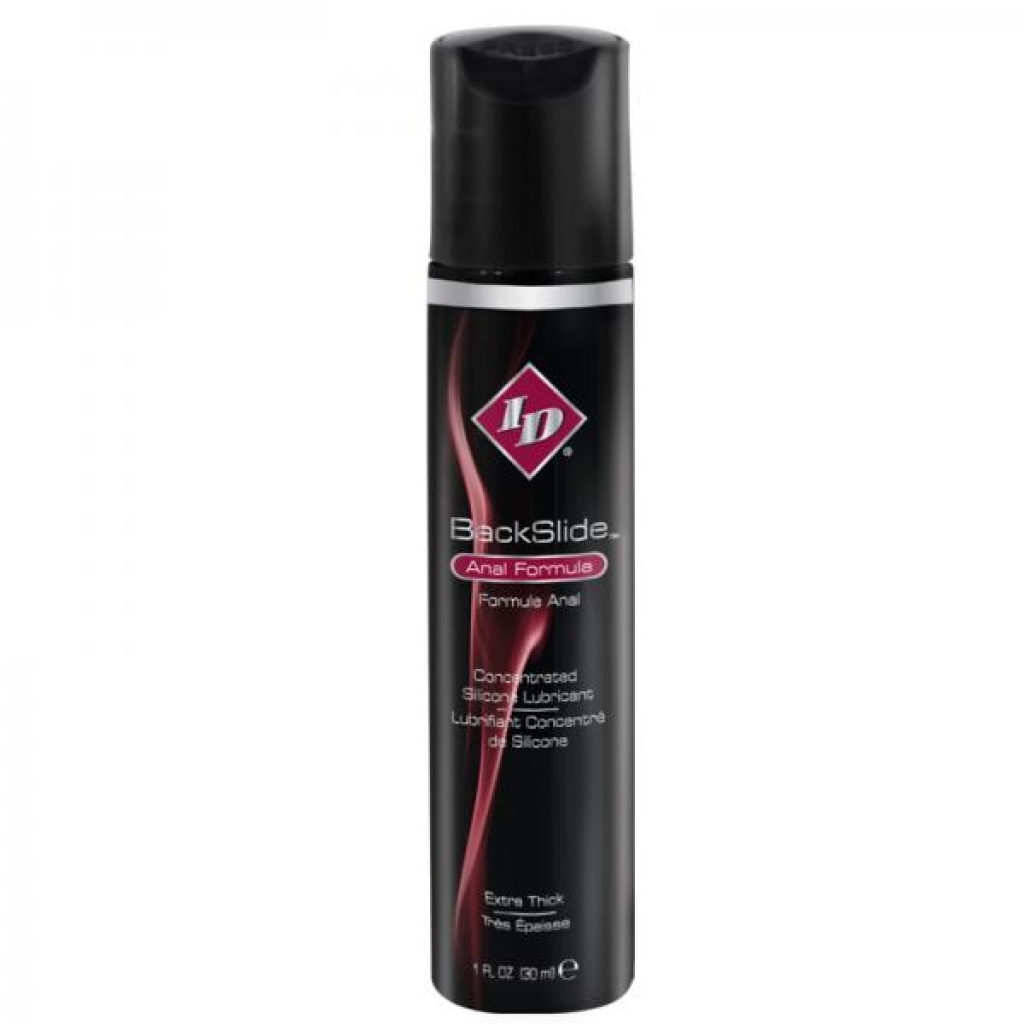 Id Backslide 1oz Silicone Anal Lubricant - Id Lubricants