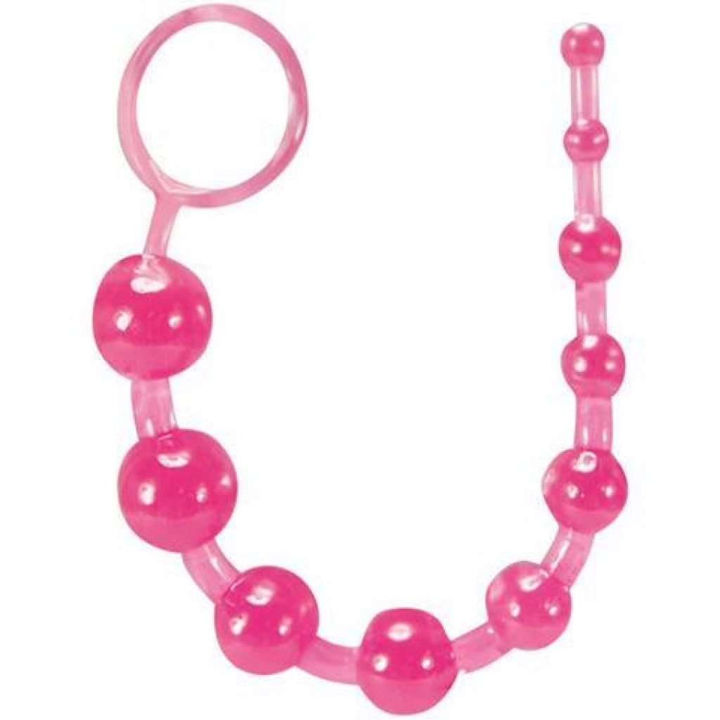 Basic Anal Beads - Pink - Blush