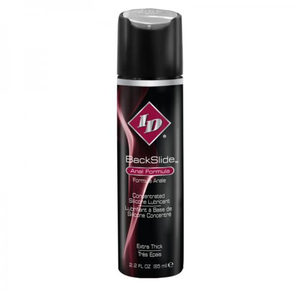 Id Backslide Silicone Anal Lubricant 2.2oz Flip Cap Bottle - Id Lubricants