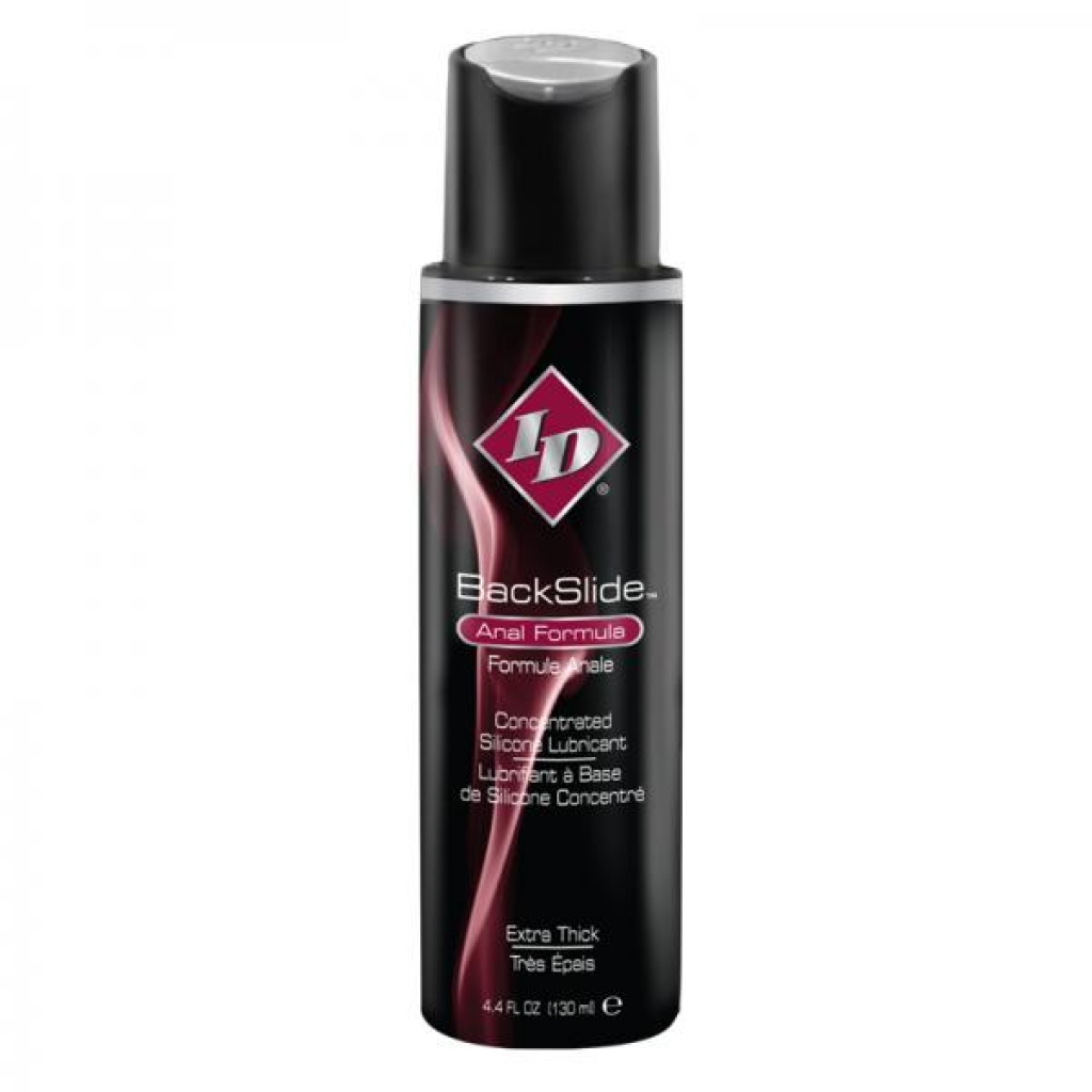 Id Backslide Silicone Anal Lubricant 4.4oz Flip Cap Bottle - Id Lubricants