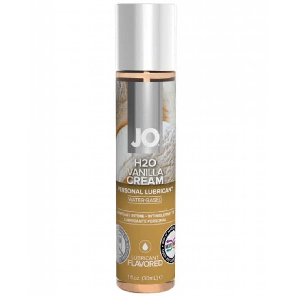 System JO H2O Flavored Lubricant Vanilla 1oz - System Jo