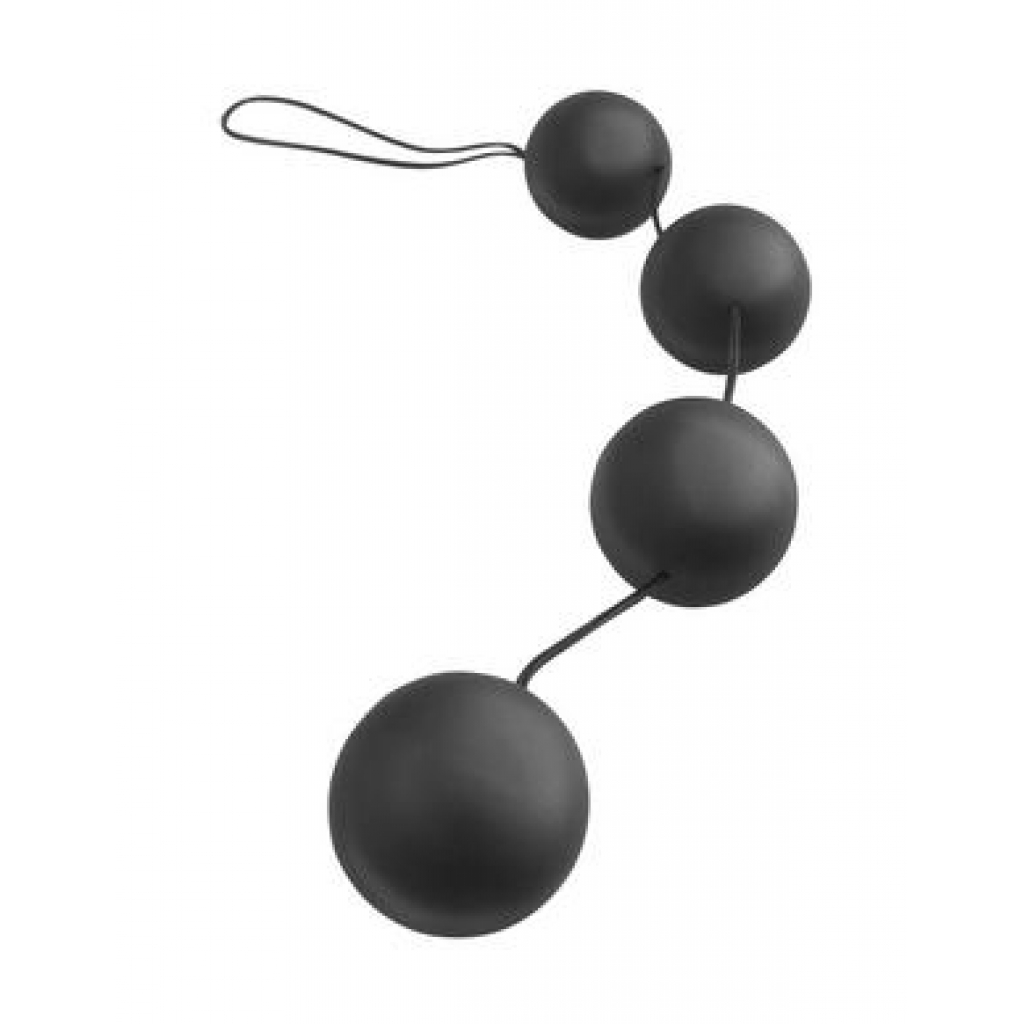 Anal Fantasy Deluxe Vibro Balls Black - Pipedream