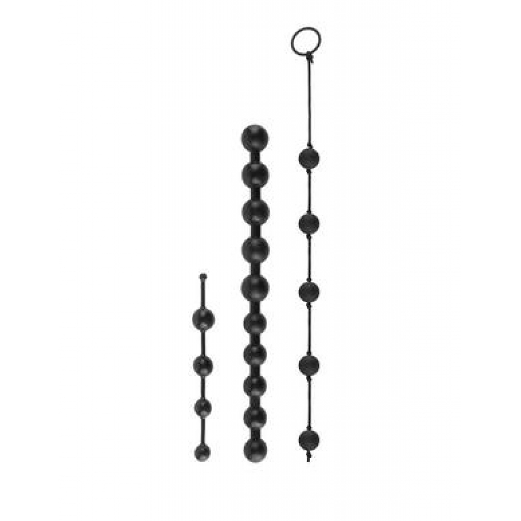 Anal Fantasy Beginners Bead Kit Black - Pipedream