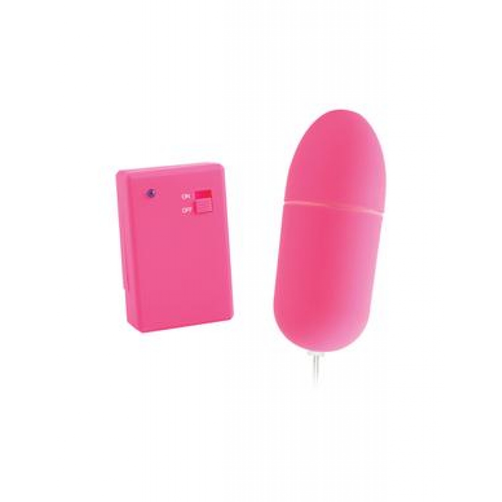 Neon Luv Touch Remote Control Bullet Vibrator - Pink