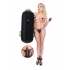 Inflatable Luv Log with Remote Control - Vibrating Dildo - Black