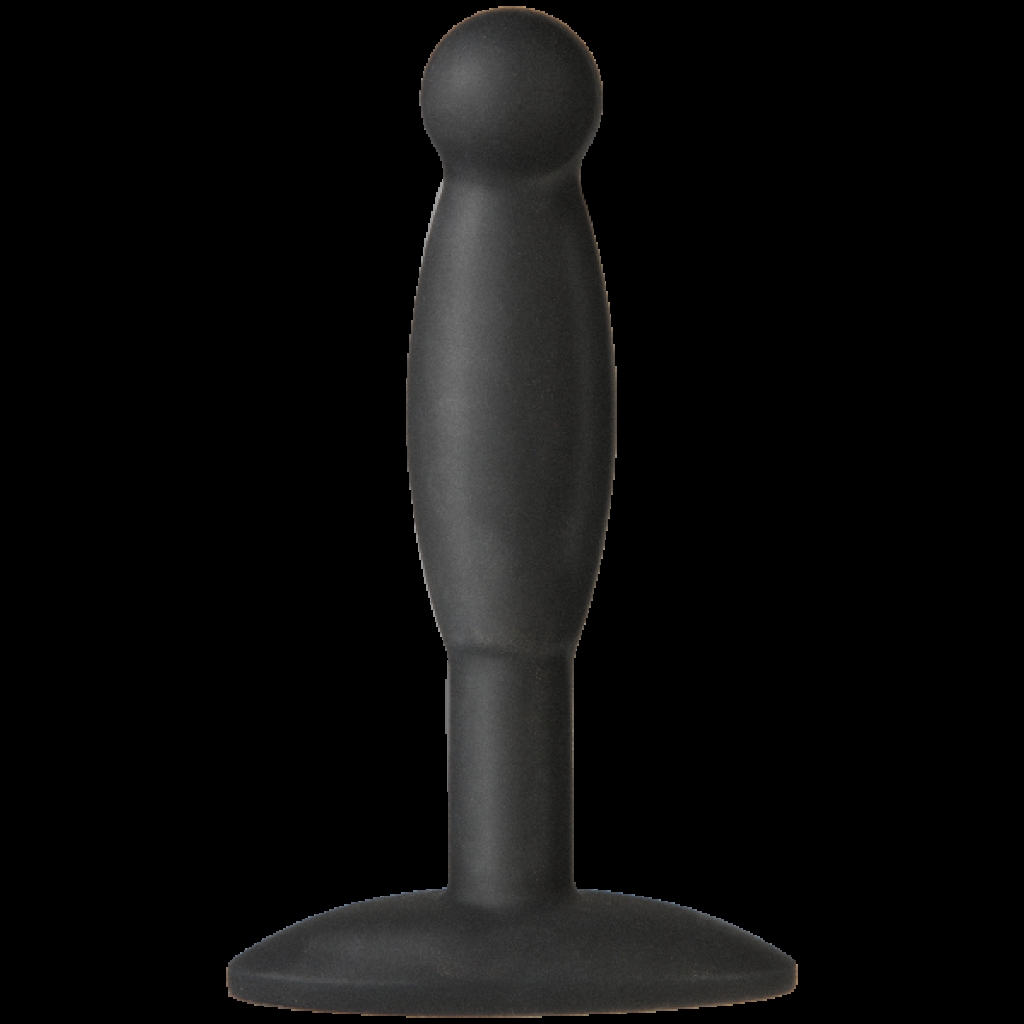 Platinum Premium Silicone The Minis Smooth Medium Black  - Doc Johnson