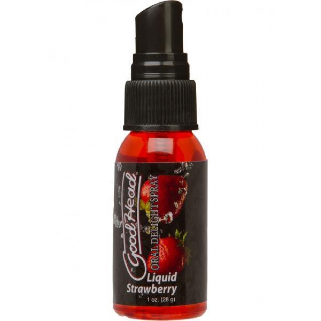 Goodhead Oral Delight Spray Liquid Strawberry 1oz  - Doc Johnson