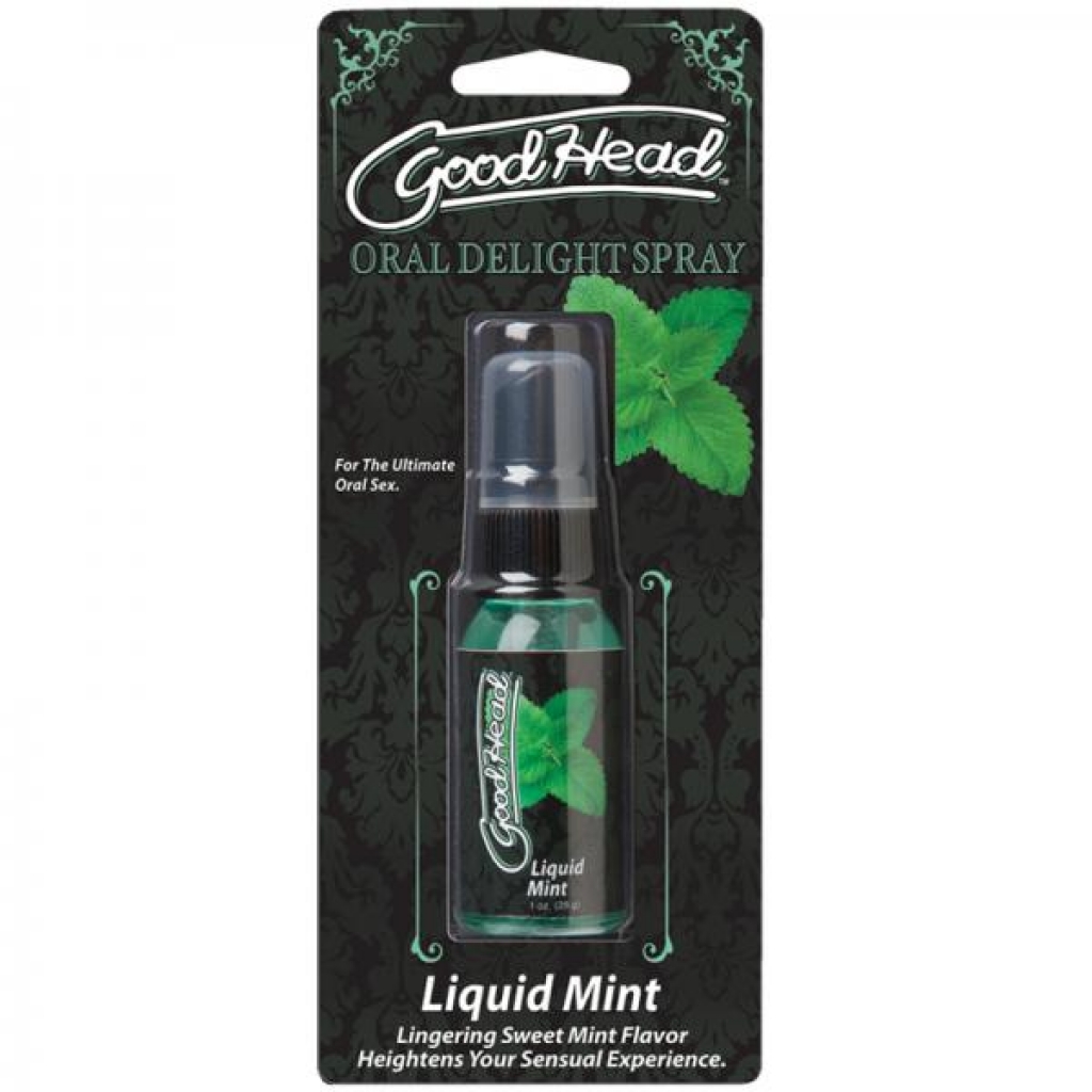Goodhead - Oral Delight Spray - Liquid Mint 1oz - Doc Johnson