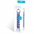 Glas Blue Spiral Glass Dildo - Electric Eel