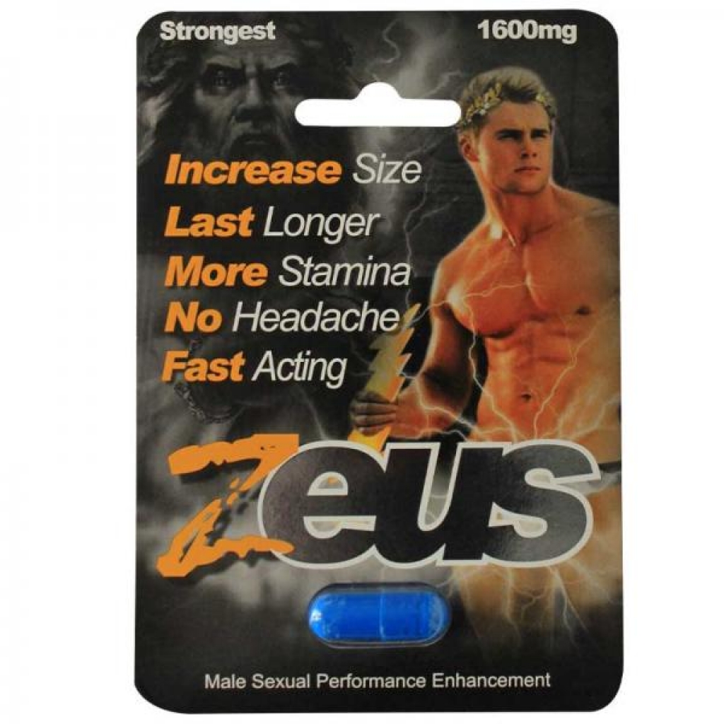 Zeus Male Supplement 1pk Open Stock - Zeus