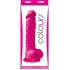 Colours Pleasures 8 inches Silicone Dildo - Pink - Ns Novelties