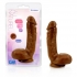 Jerome Dual Density Realistic Dildo - Brown