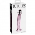 Icicles No 53 Pink Glass Massager - Pipedream