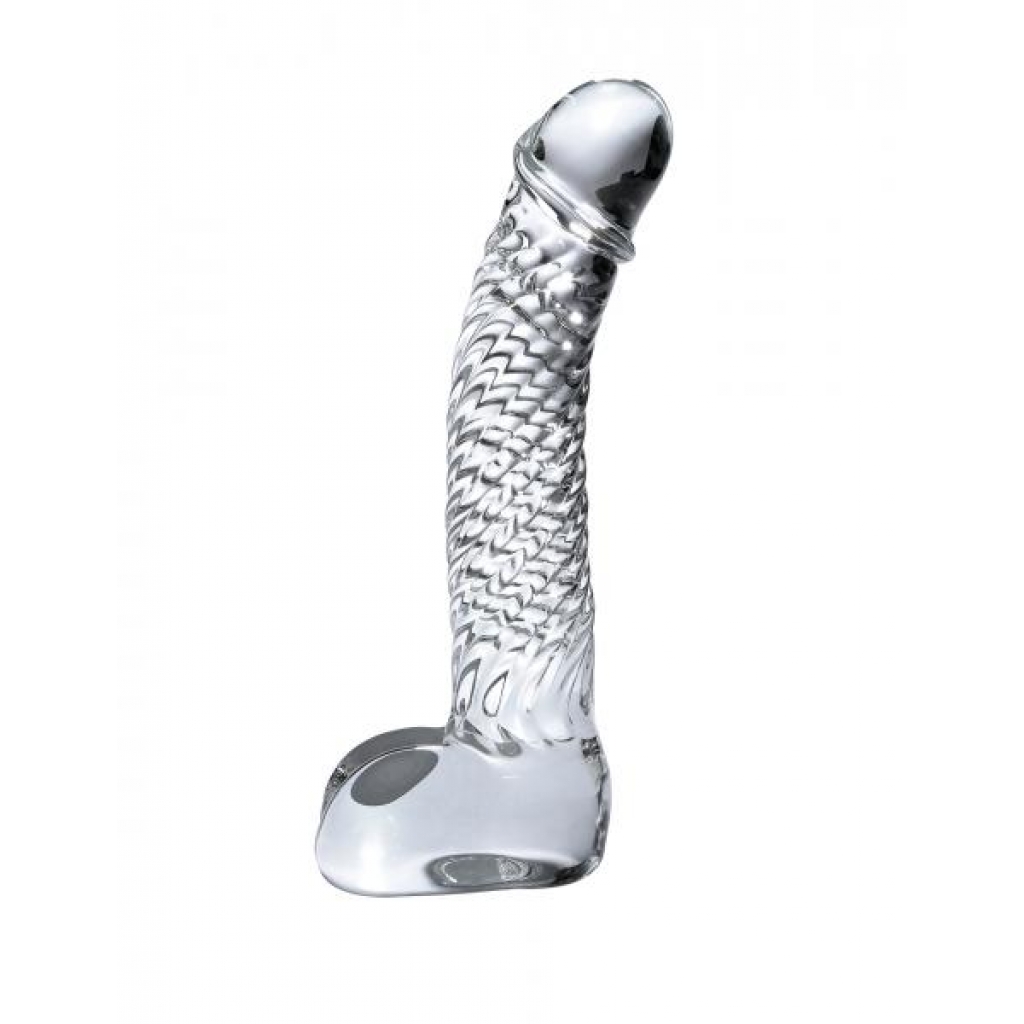 Icicles No 61 Clear Glass Realistic Dildo - Pipedream